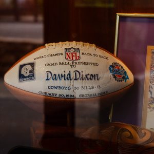 Foot ball in hall of fame
