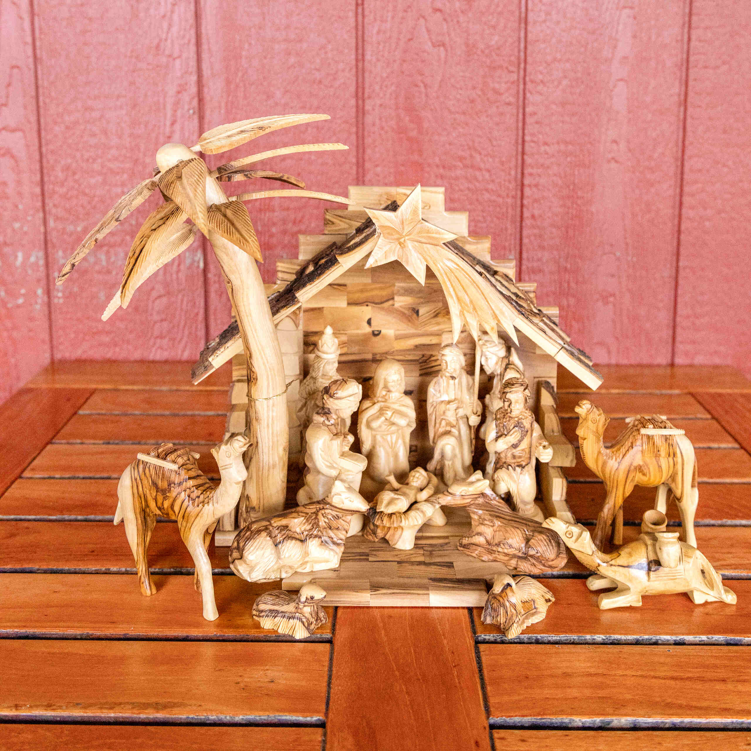 3D Palm Nativity