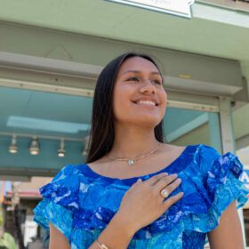 model at Pearl Factory Shop