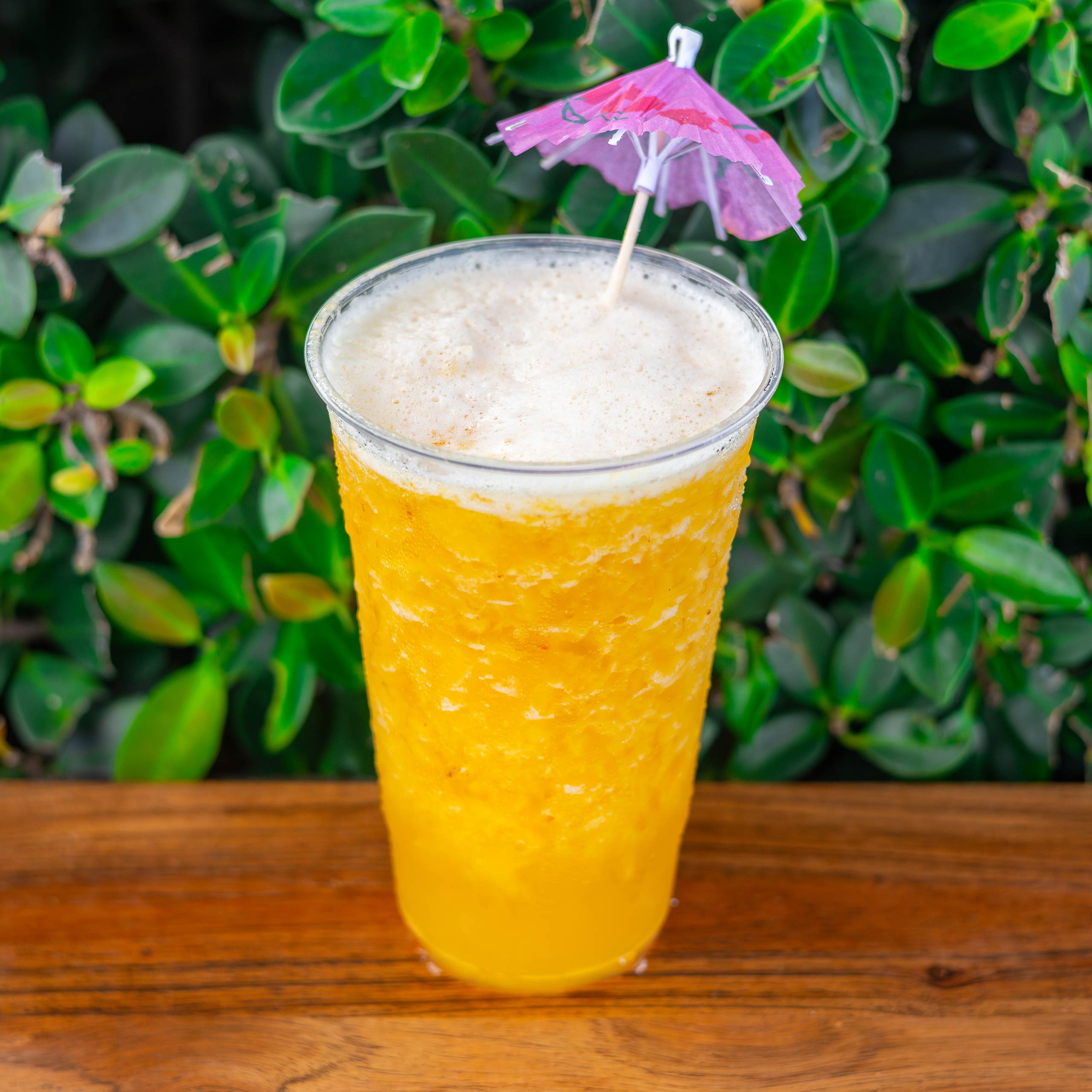 Mango, coconut, pineapple, and lilikoi