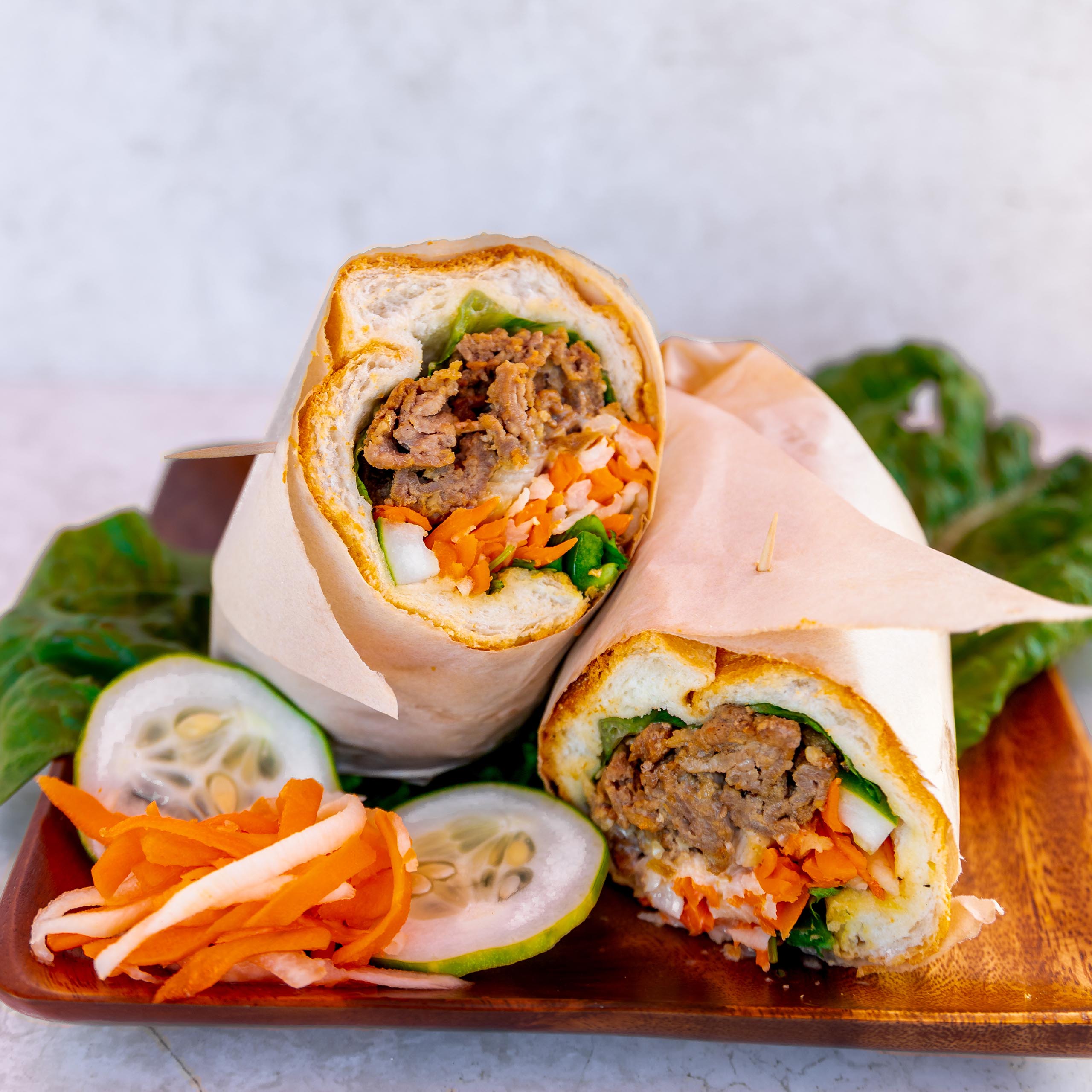 Garlic Ribeye Banh Mi